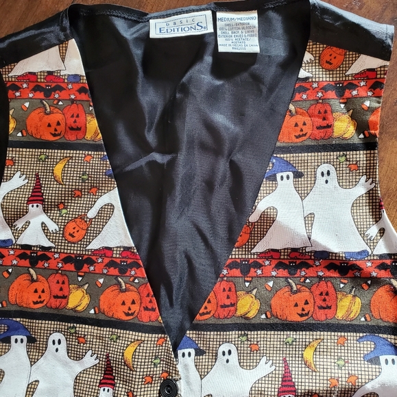 🎃HP🎃 HALLOWEEN Vest by Basic Editions size Medium - Picture 4 of 10
